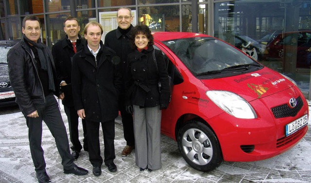 Ein Jahr  kostenlos fahren drfen Brig...Regionalleiter der Badischen Zeitung.   | Foto: BZ