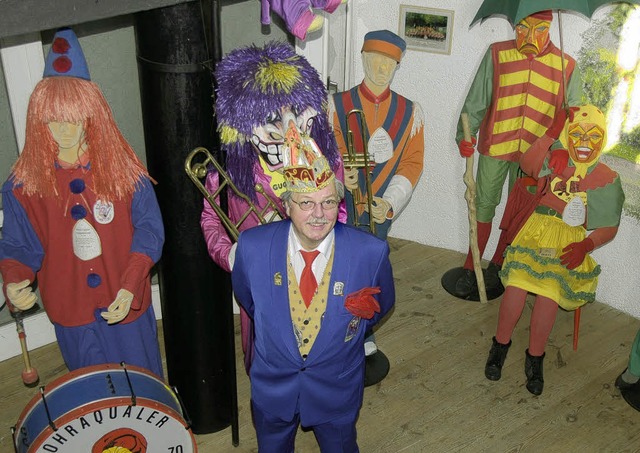 Oberzunftmeister Wilfried Markus hat g...hop des SWR  landesweit Beachtung.      | Foto: Ingrid Bhm-Jacob