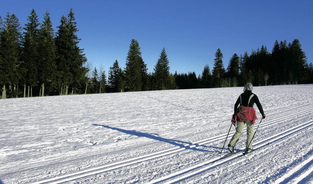 Davon trumt man in St. Peter:  Schnee fr den Ortsskitag.   | Foto: dannecker