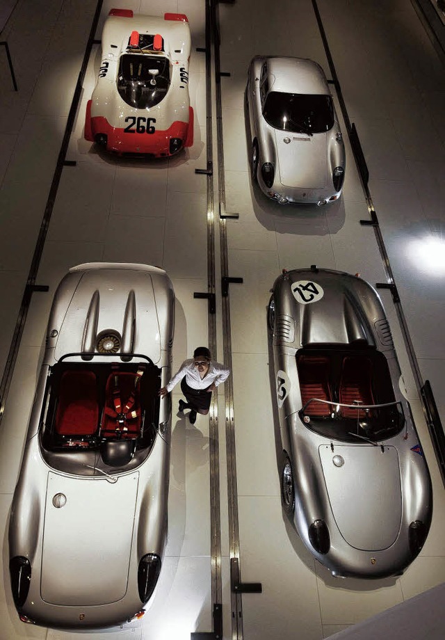 Vier aus der  &#8222;Targa Florio&#8220;-Flotte   | Foto: dpa/ddp/Porsche