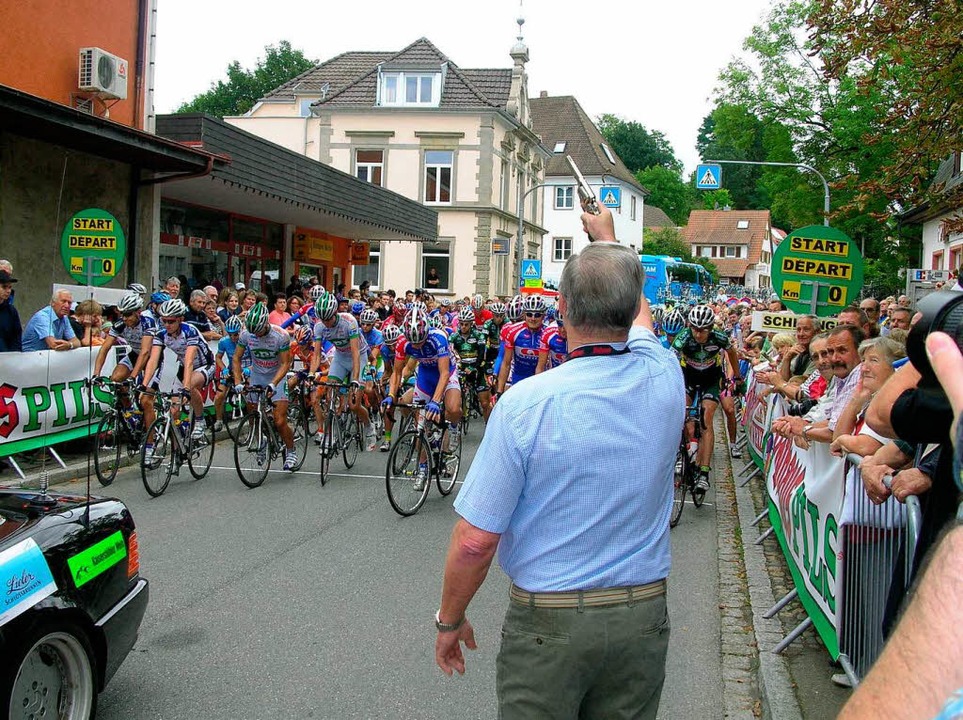 Will auch in Zukunft bei der Regio-Tou... ein Bild vom Start einer Etappe 2008.  | Foto: Bernd Michaelis