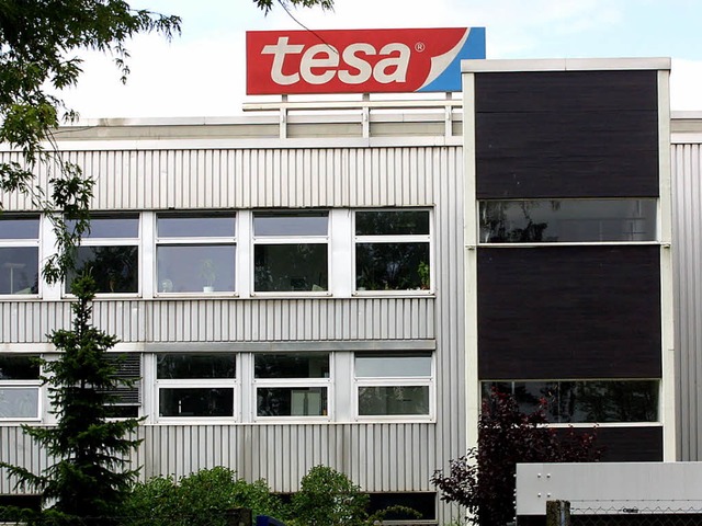 Den meisten Umsatz macht Tesa  mit  Spezialprodukten fr die Industrie.  | Foto: BZ