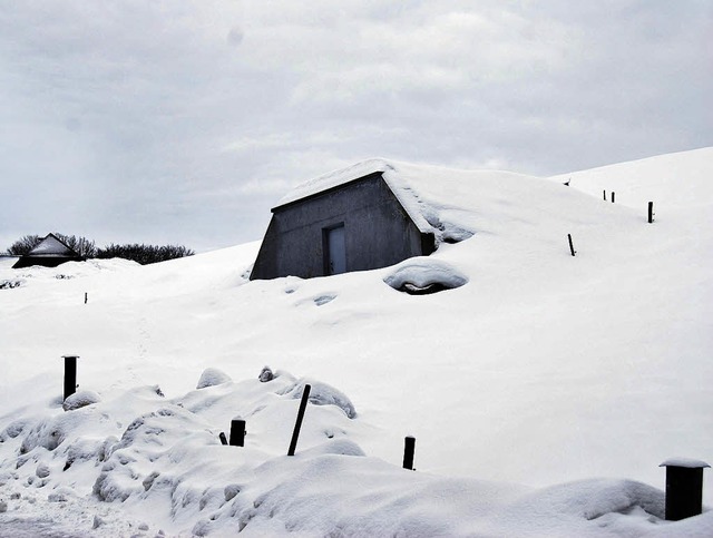 Auch dieser eher trbsinnige Anblick d... Mittel fr einen  Vorbau beantragen.   | Foto: Christel Schuster-Stich