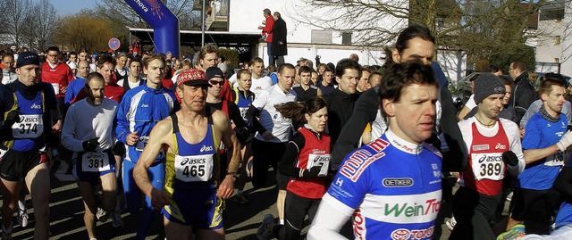 Am Sonntag Start frei zum Teninger Allmendlauf.     | Foto: Karlernst Lauffer