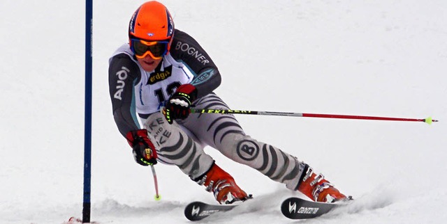 Rasant zu zwei Titeln: Veronika Fus vo...meisterschaft  Riesenslalom und Slalom  | Foto: Gerhard Herzog