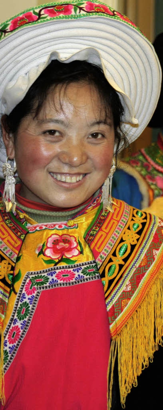 Eine Chance, eine Minderheitenkultur zu zeigen: Volkstnzerinnen aus dem Sden   | Foto: BARTSCH