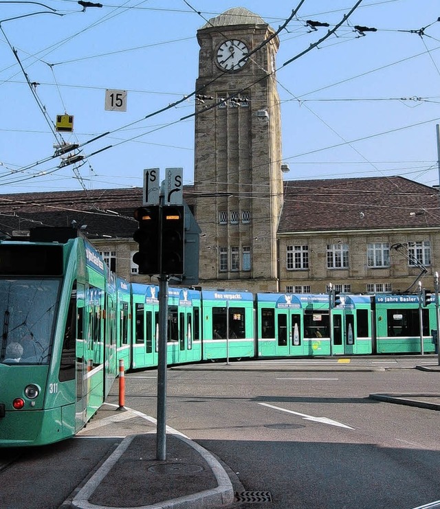 In Basel ist eine  neue Straenbahnlin...Musicaltheater am Riehenring geplant.   | Foto: Andrea Drescher