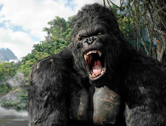 Er ist der berhmteste Gorilla: der Kinostar &#8222;King Kong&#8220;  | Foto: ddp