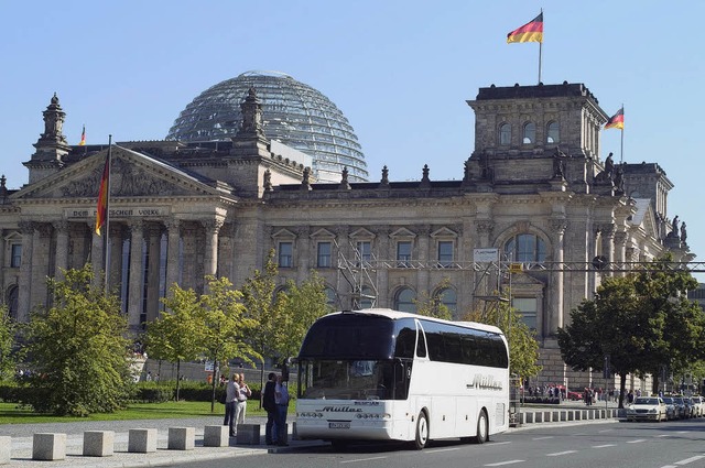 Beliebtes Ausflugsziel: Der Reichstag in Berlin   | Foto: bdo