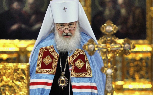 Ehrgeizig, belesen und wortgewandt: Patriarch Kyrill   | Foto: AFP