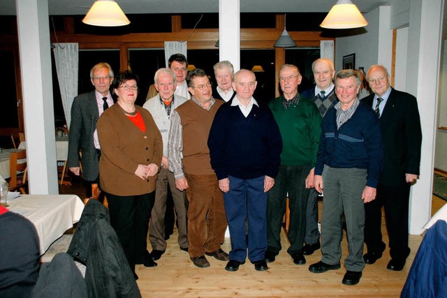 CDU Ortsverband hlingen-Birkendorf eh...n Alex, Emil Huber und Manfred Schropp  | Foto: Wilfried Dieckmann