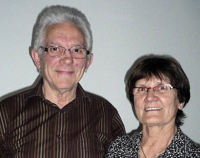 Irma und Walter Schneider sind 50 Jahre verheiratet.   | Foto: dieter fink