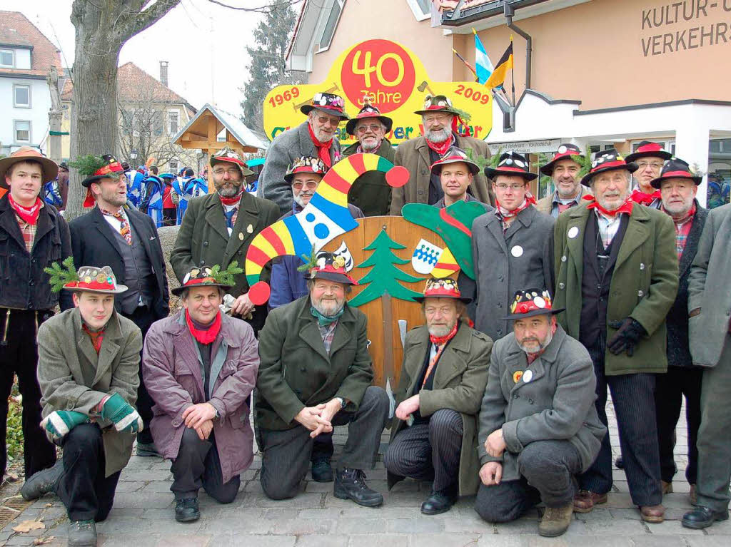 Impressionen vom Narrenbaumstellen der Klosterhfer Wlder in Wehr.