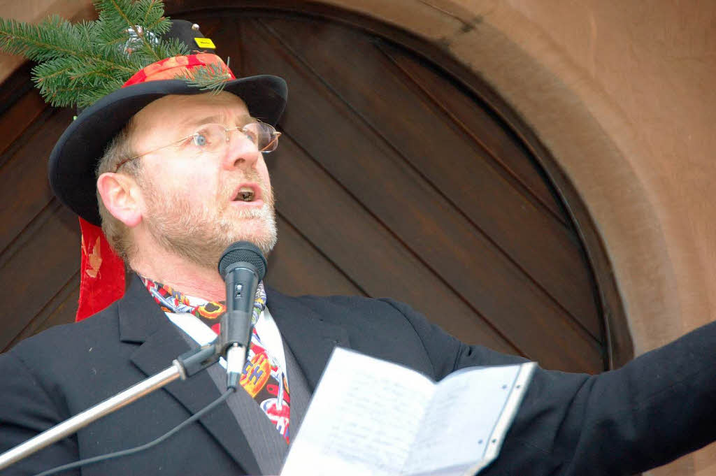 Impressionen vom Narrenbaumstellen der Klosterhfer Wlder in Wehr.