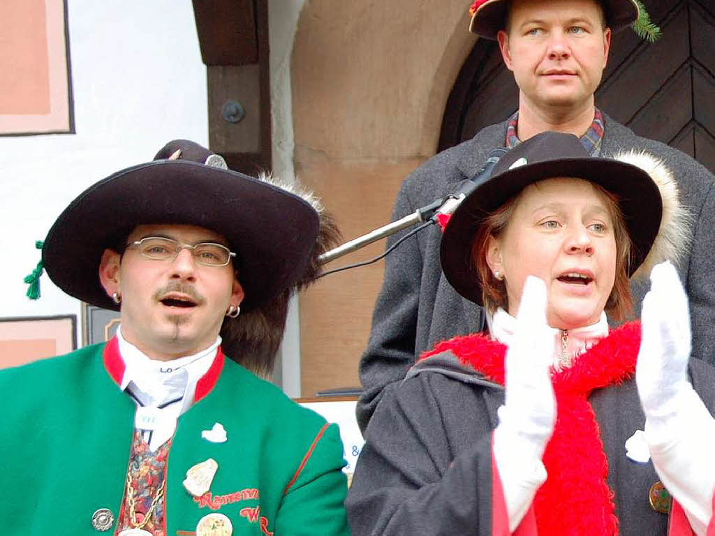 Impressionen vom Narrenbaumstellen der Klosterhfer Wlder in Wehr.