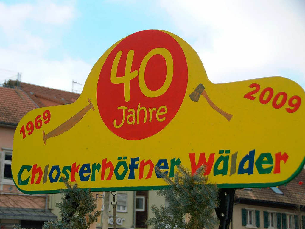 Impressionen vom Narrenbaumstellen der Klosterhfer Wlder in Wehr.