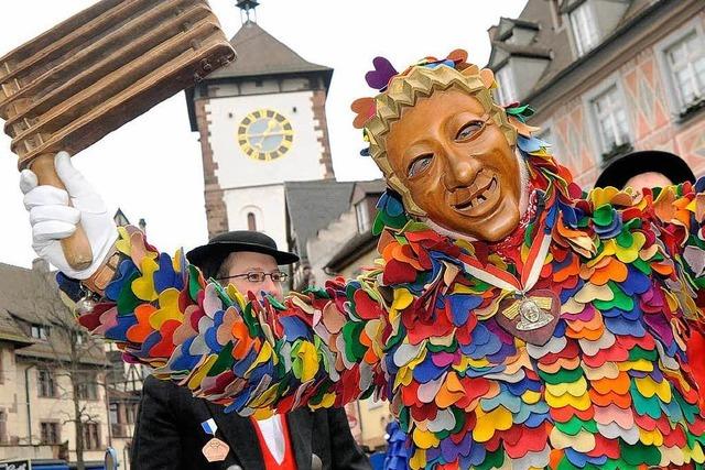 Narrentreffen in Freiburg