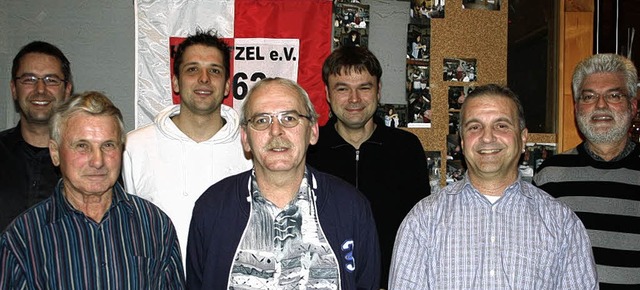 Die Vorstandschaft des FC Rotzel ist  ...  Rainer Zelger und  Dietmar Becker.    | Foto: Charlotte Frse