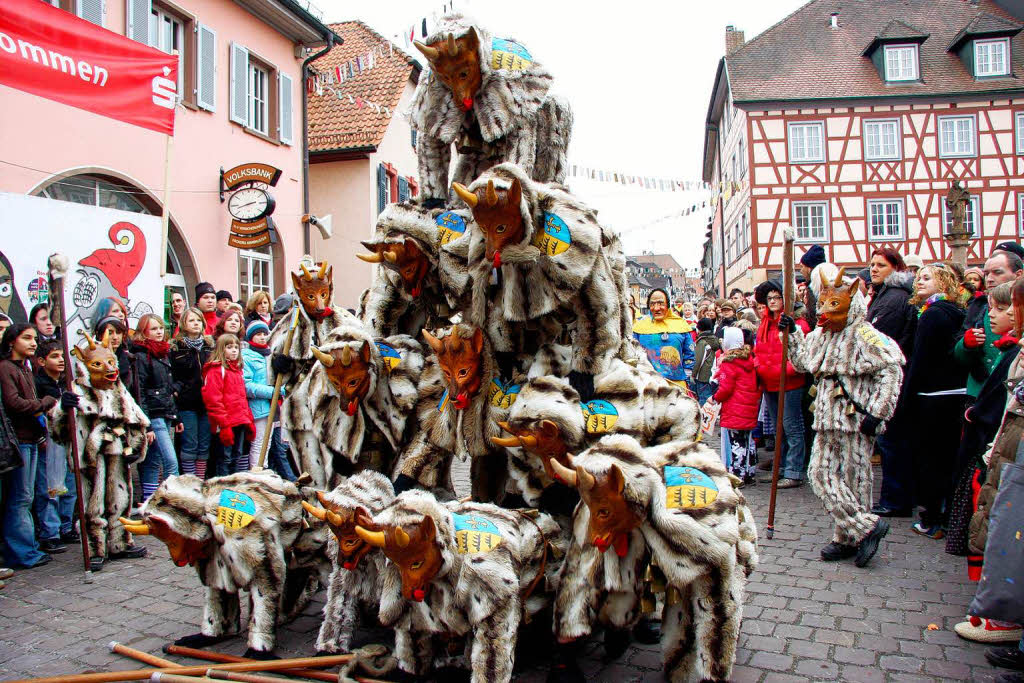 Nrrisches Treiben in Ettenheim