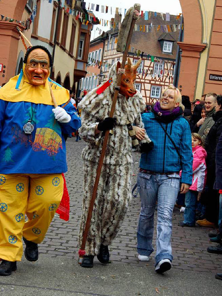 Nrrisches Treiben in Ettenheim