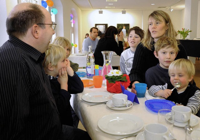 Deutsch-franzsisches Familientreffen:...entre Culturel Franais  in Freiburg.   | Foto: michael bamberger