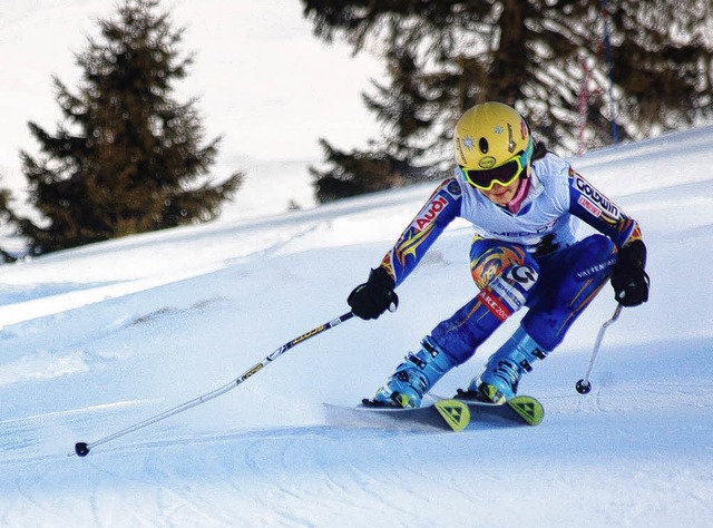 Marlene Thoma von der WSG Feldberg gew...klassement aller Schlerinnen Fnfte.   | Foto: Helmut Junkel