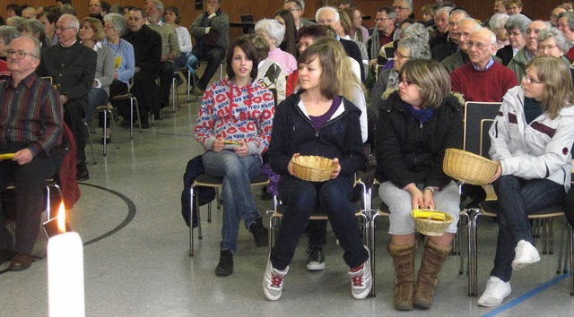 Zum Abschluss der Bibelwoche feierte d...nzen einen kumenischen Gottesdienst.   | Foto: privat