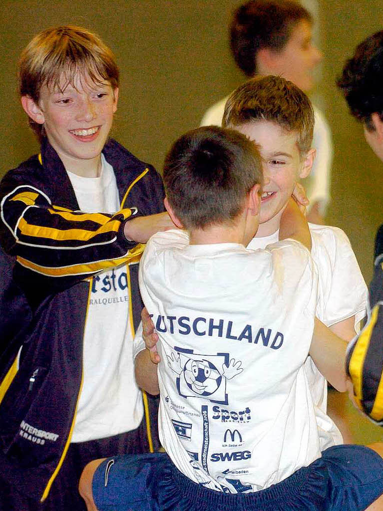 2006: Jubel über den Sieg 2006: Jubel über den Sieg