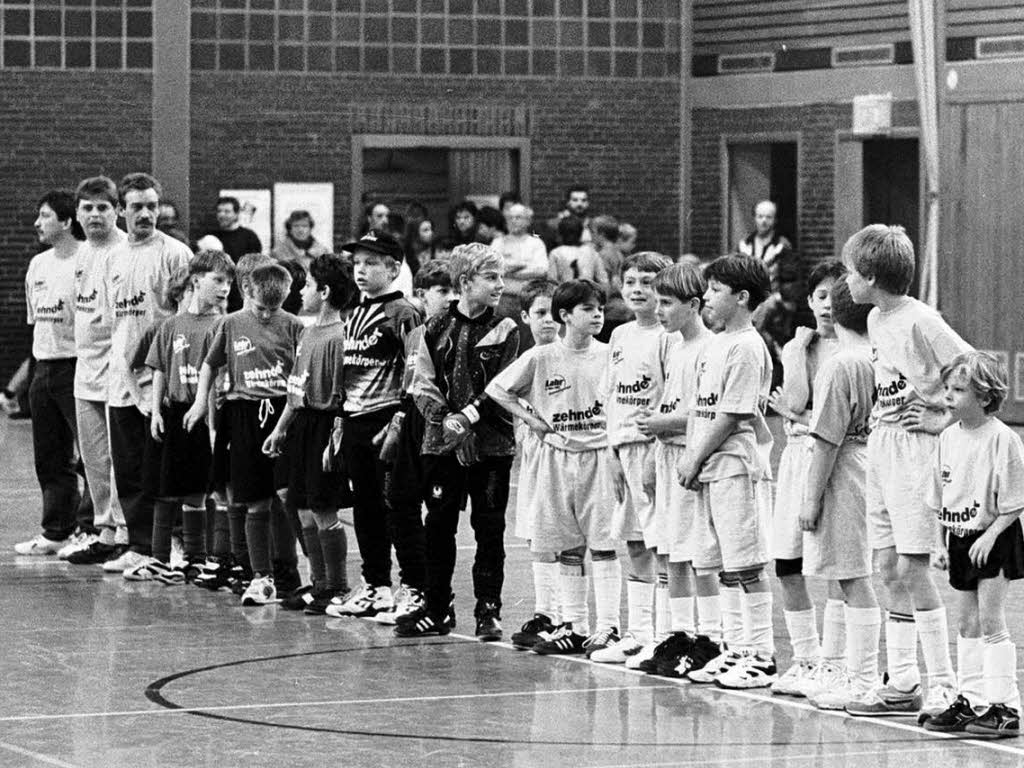 1993: Finalisten vor dem Anpfiff 1993: Finalisten vor dem Anpfiff