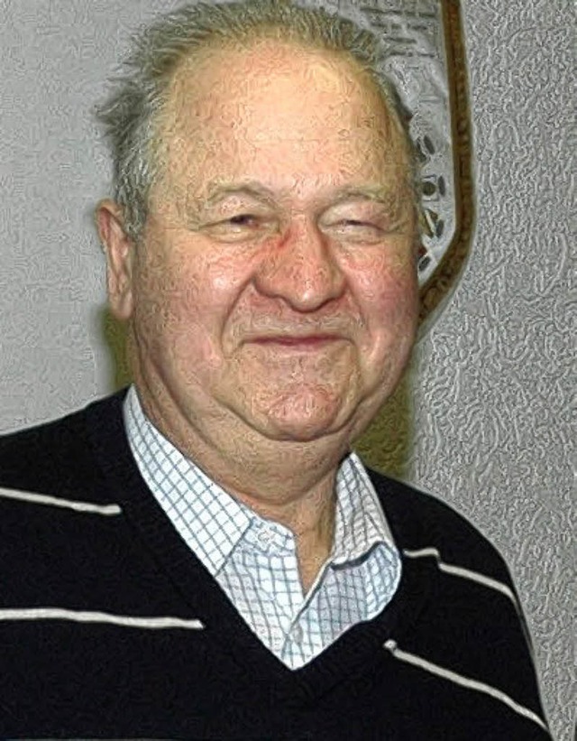 Roland Maier aus Britzingen wurde fr ...Lebens-Rettungs-Gesellschaft geehrt.    | Foto: Anlicker