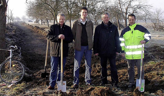 Im Ortsteil Grafenhausen begannen die ...er Harald Killius und Jrgen Trenkle.   | Foto: Ulrike Hiller