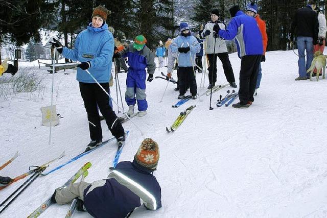 Einfach mal auf die Skier stehen – das wollten viele ausprobieren