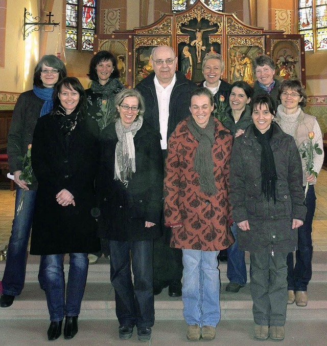 Einen Wechsel gab es beim Vorbereitung...lieder mit  Pfarrer Ansgar Kleinhans.   | Foto: privat