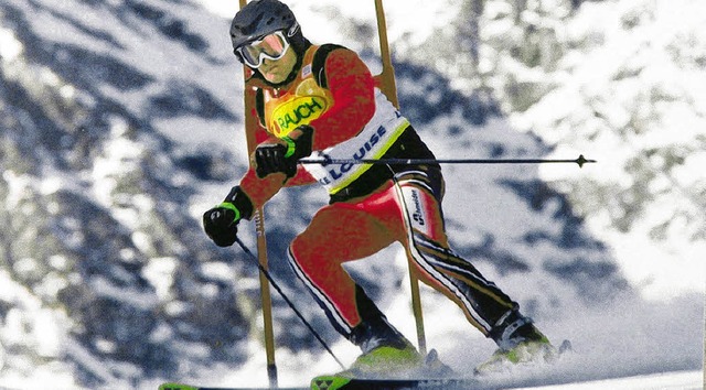 Walter Gottstein holt mit 83 Jahren im...erste Pltze bei Ski-Meisterschaften.   | Foto: Manfred Herbst