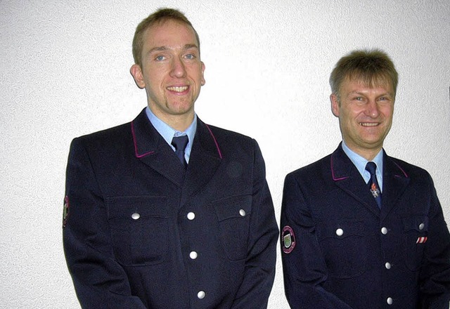 Neue Spitze  bei der Feuerwehr Enkenst... Jahre lang Abteilungskommandant war.   | Foto: Privat