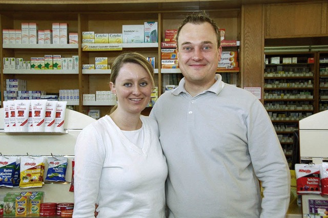 Die Apotheke Dr .Kammerer in St. Blasi...e nach 23 Jahren aus Altersgrnden ab.  | Foto: horst a. bss