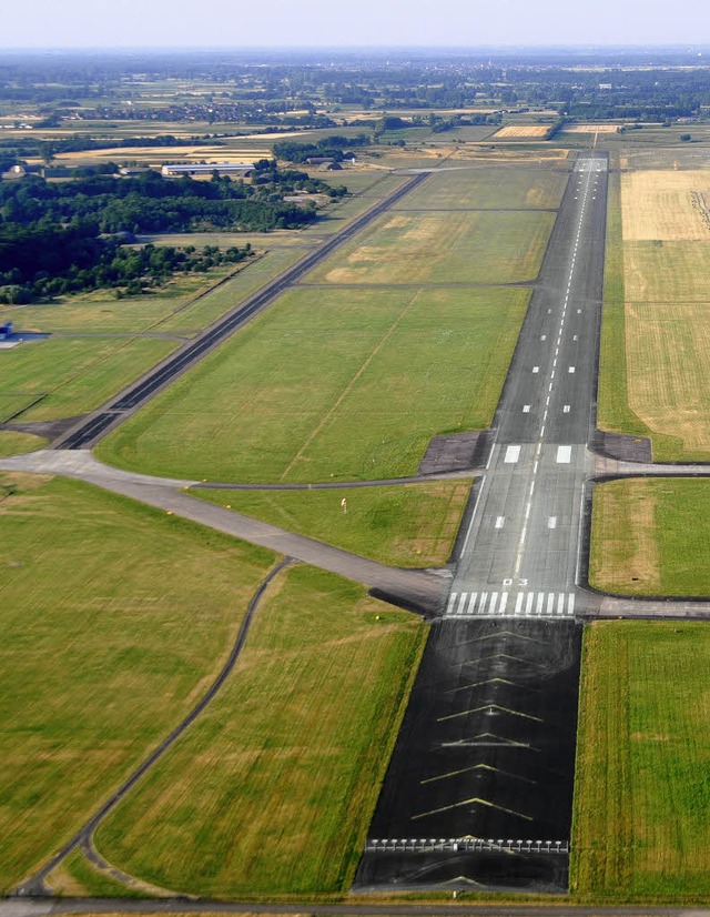 Hier knnten Flugzeuge landen. Doch di...ril wird ein bisschen  mehr los sein.   | Foto: archiv: bamberger