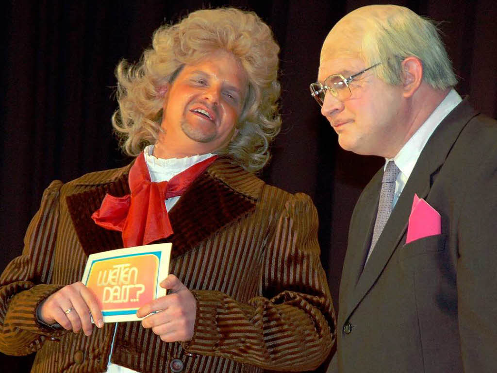 Thomas Gottschalk und Marcel Reich-Ranicki Thomas Gottschalk und Marcel Reich-Ranicki