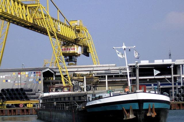 Kehler Hafen mit neuem Rekord