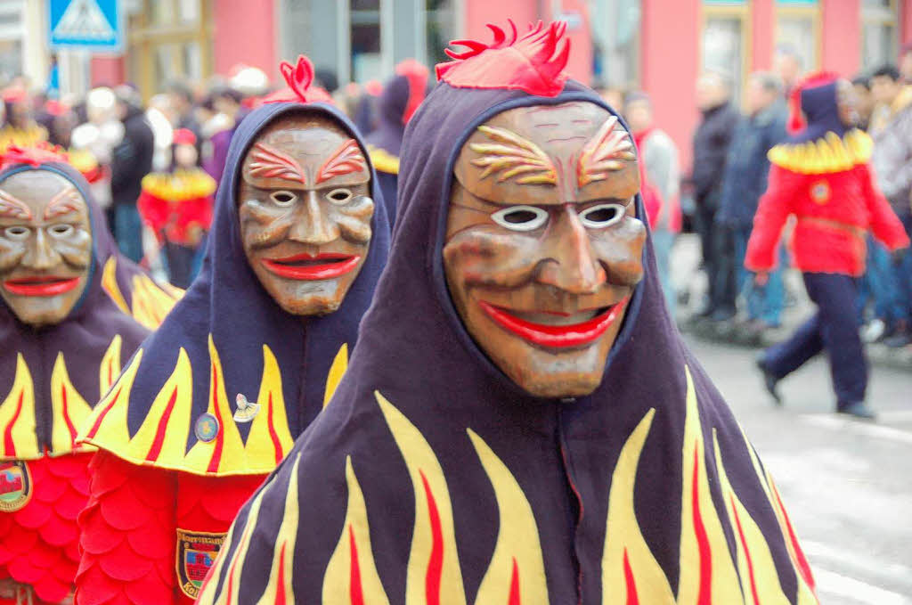 Feuerteufel aus Kollnau. Feuerteufel aus Kollnau.