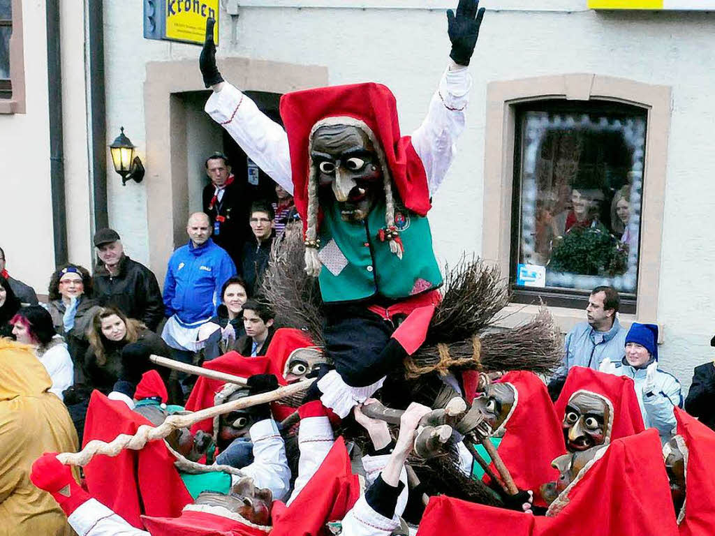 Der Umzug in Friesenheim