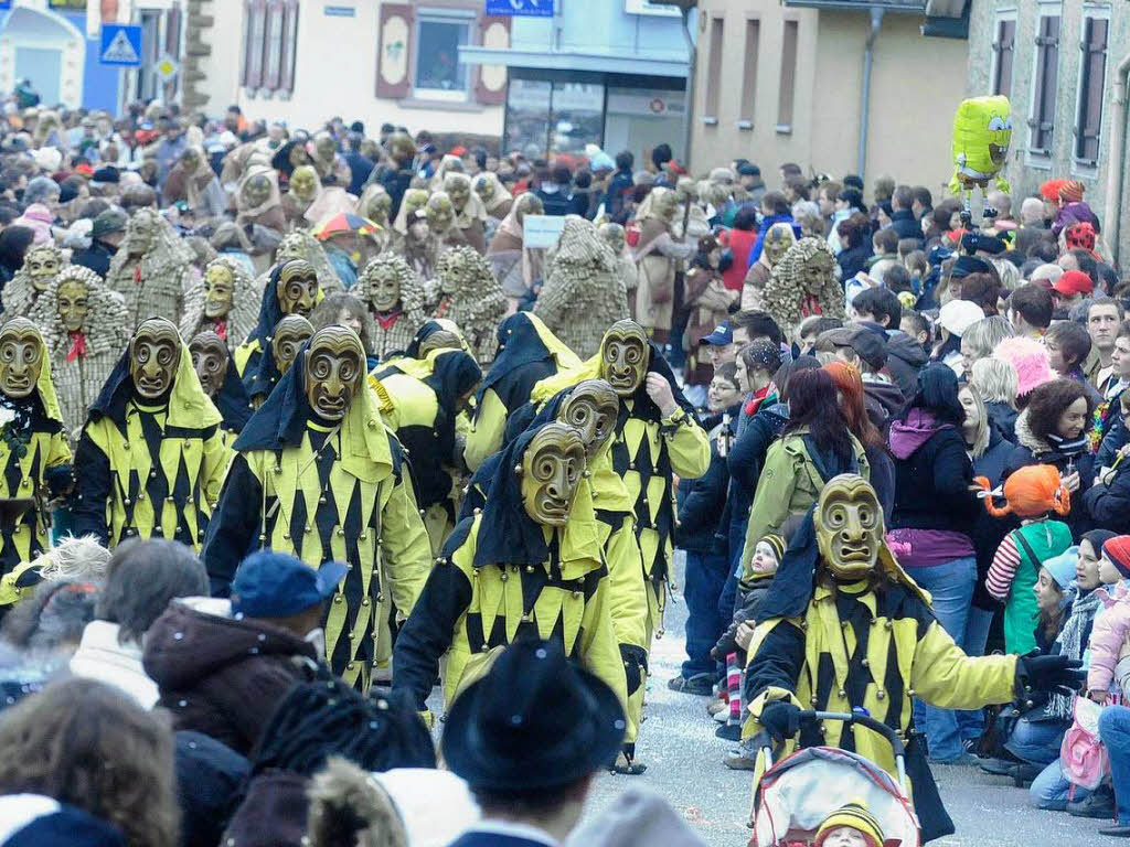 Der Umzug in Friesenheim