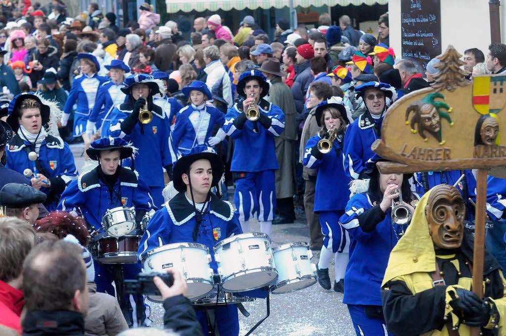 Der Umzug in Friesenheim