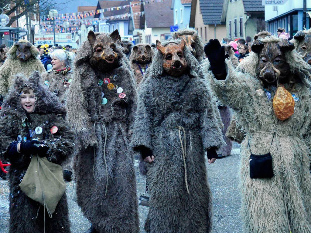 Der Umzug in Friesenheim