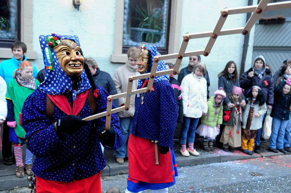 Der Umzug in Friesenheim