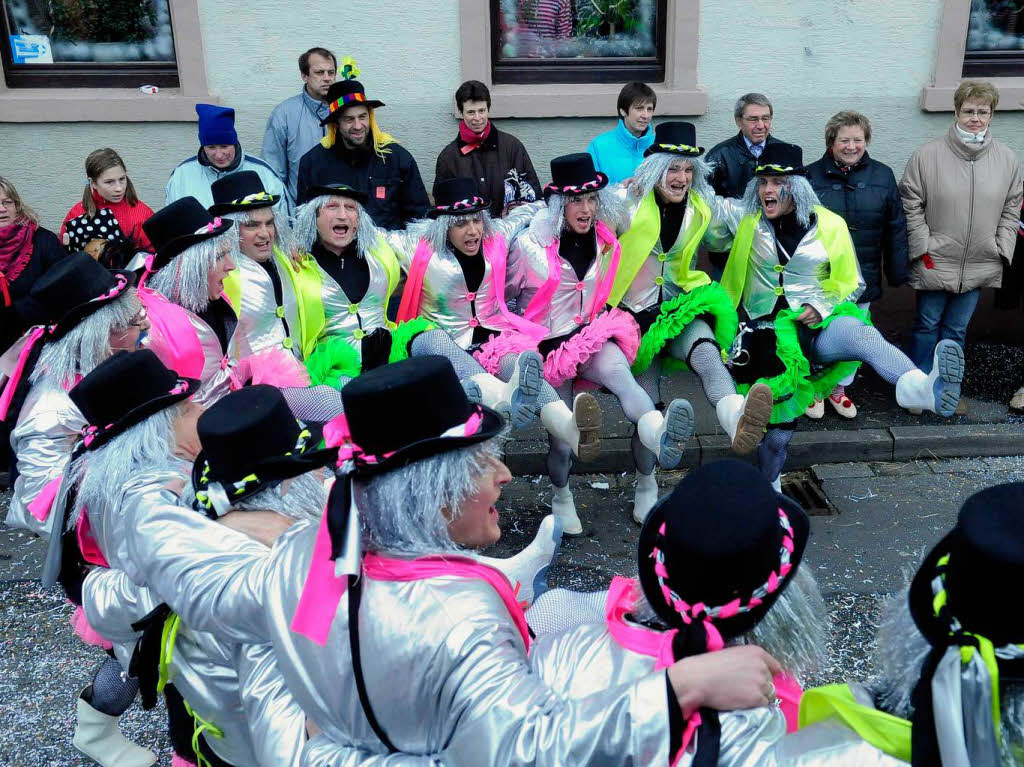 Der Umzug in Friesenheim