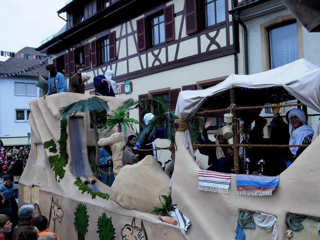 Der Umzug in Friesenheim