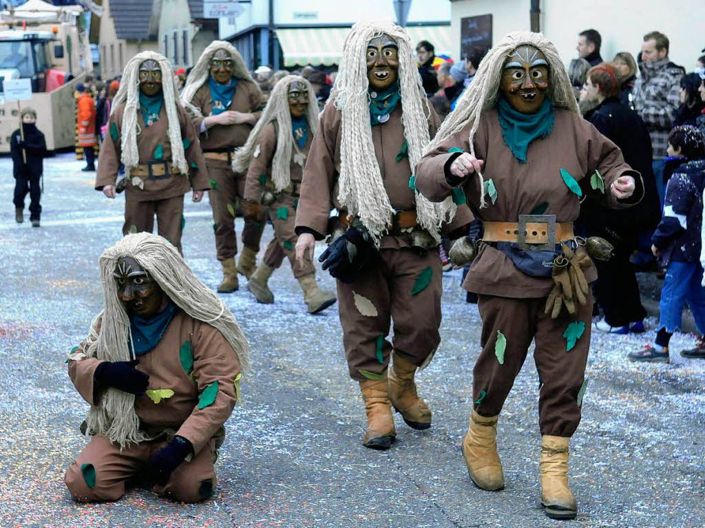 Der Umzug in Friesenheim
