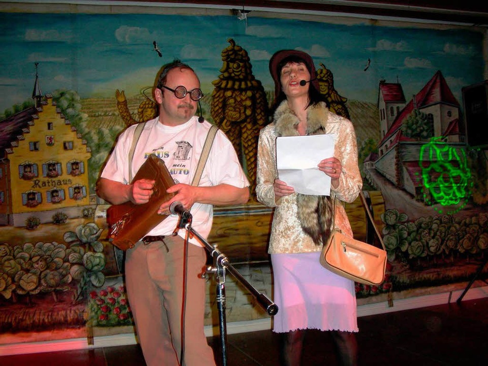 Der Krutstorze fr das &#8222;komplizi...ng an  Sabine Knig und Eckhard Briem. 