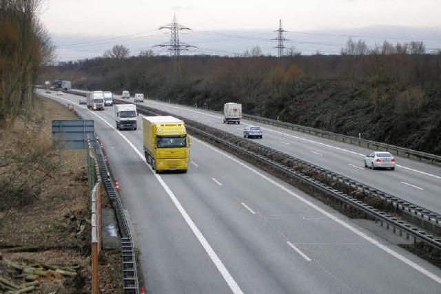 Eisenbahn passt doch neben BAB 5